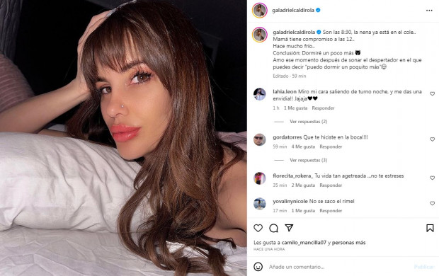 Gala Caldirola sigue sorprendiendo con su drástico cambio de look / www.instagram.com/galadrielcaldirola