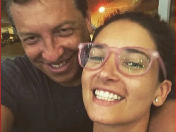 Camila Nash, en tiempos de pololeo con Julio César Rodríguez / www.soychile.cl