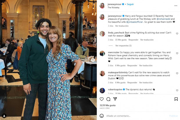 Seymour continúa en actividad, aunque ese fue uno de sus papeles más importantes / www.instagram.com/janeseymour