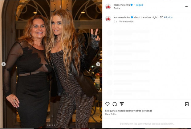 Electra es recordada por haber participado de "Baywatch" entre 1997 y 1998 / www.instagram.com/carmenelectra