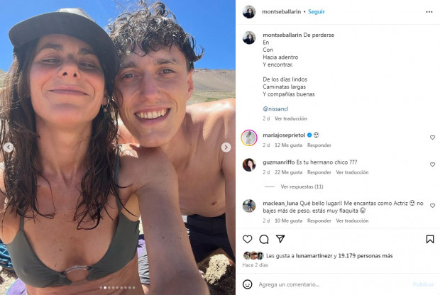 Monserrat Ballarin oficializó su romance con el cantante "Bocho", pero recibió crueles comentarios en las redes / www.instagram.com/montseballarin