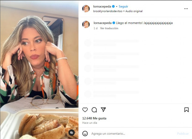 La actriz se prepara para el relanzamiento de la sitcom / www.instagram.com/lornacepeda