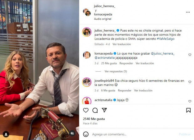 Así luce en la actualidad, 25 años después del estreno del programa / www.instagram.com/lornacepeda