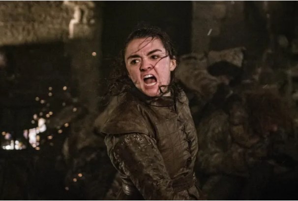 Así se veía Maisie Williams como Arya Stark, en "Game of Thrones" / variety.com