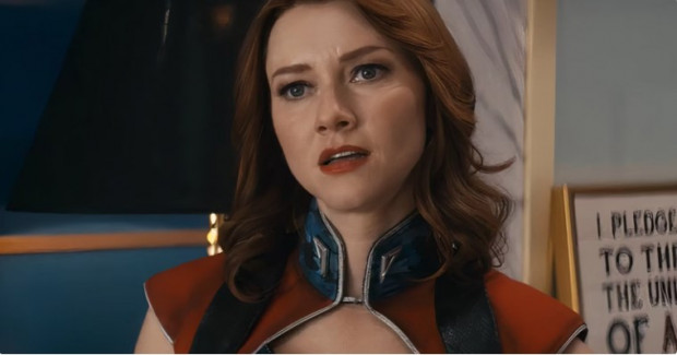 Valorie Curry, actuando como "Firecracker" en "The Boys" / www.thepinknews.com