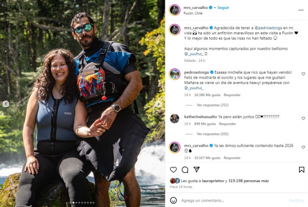 La influencer brasileña compartió cálidas postales de su visita a la casa del "chico reality" / www.instagram.com/mrs_carvalho