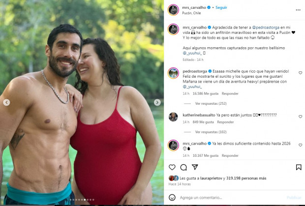 Las fotos fueron muy bien recibidas por sus seguidores / www.instagram.com/mrs_carvalho