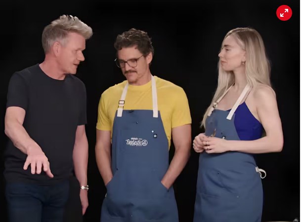 Gordon Ramsay sorprendió a Pedro Pascal al preparar salchichas Chillán / www.adnradio.cl