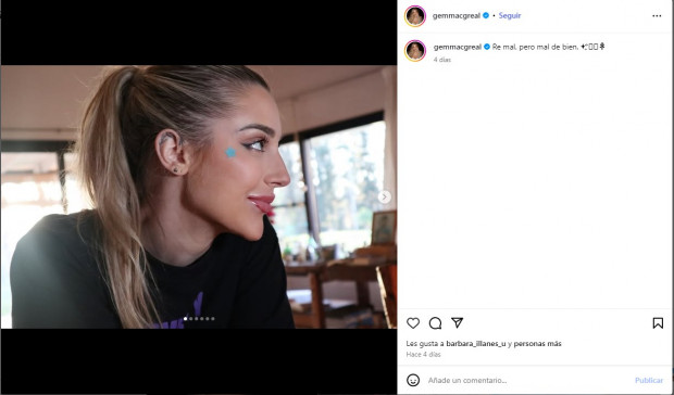 La ex "chica reality" Gemma Collado sorprendió al confirmar su relación con el cantante de "Ke Peronajes" / www.instagram.com/gemmacgreal