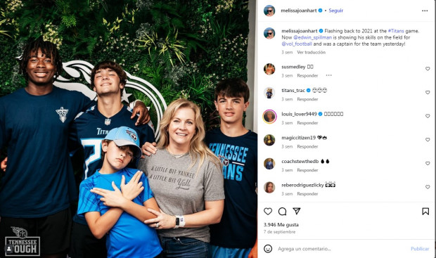 Ahora, la artista está mucho más enfocada en su familia / www.instagram.com/melissajoanhart