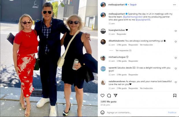 La propia intérprete parecio buscar un cambio de perfil y rechazando la exposición / www.instagram.com/melissajoanhart