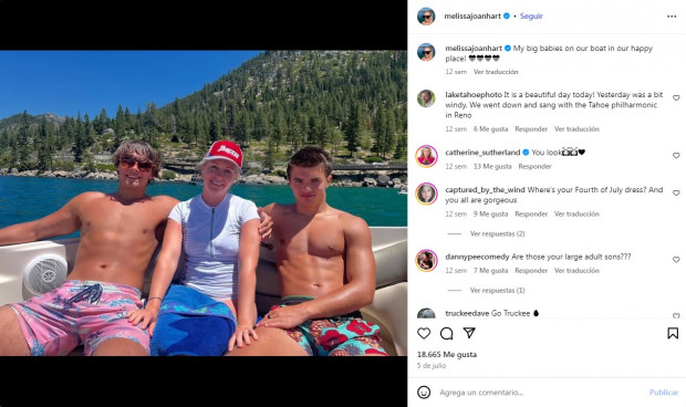 Hart creó su propia productora junto a su madre, siendo responsable de la serie "El Joven Sheldon" / www.instagram.com/melissajoanhart