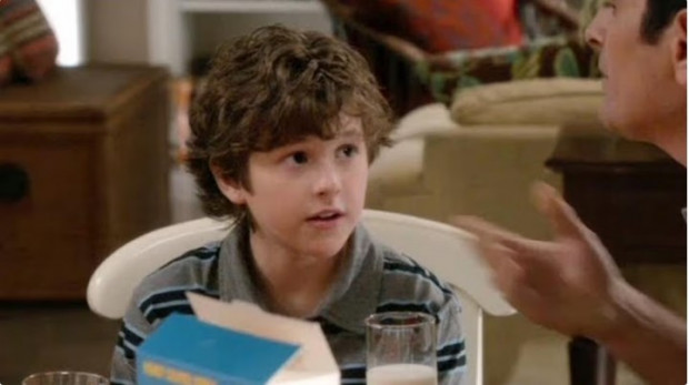 Nolan Gould, como Luke Dunphy en "Modern Family" / www.infobae.com