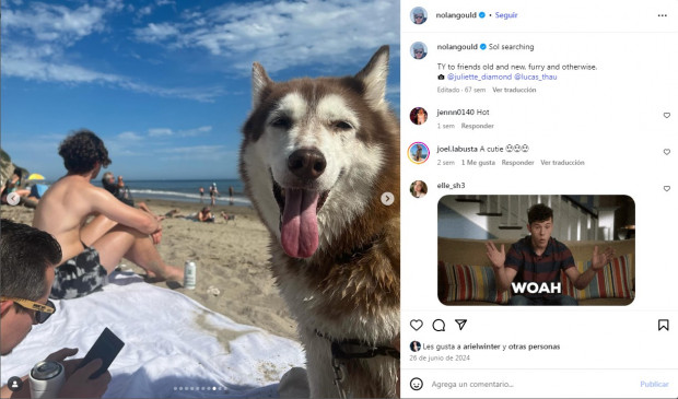 El propio Gould aseguró que él implementó estos cambios a partir de la cuarentena por el COVID-19 / www.instagram.com/nolangould