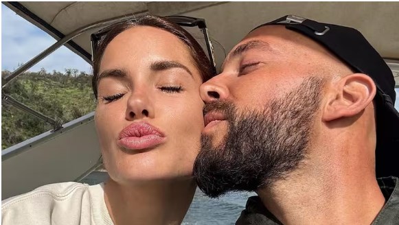 Otros tiempos: Gala Caldirola, muy feliz junto a Cristóbal Sumar / www.lacuarta.com