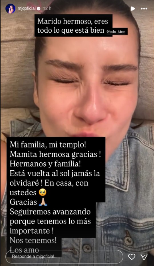 En su cumpleaños número 36, María José Quintanilla confirmó que sigue junto a Eduardo Carrasco / www.instagram.com/mjqoficial