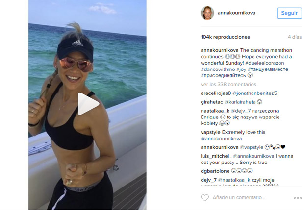 baile kournikova