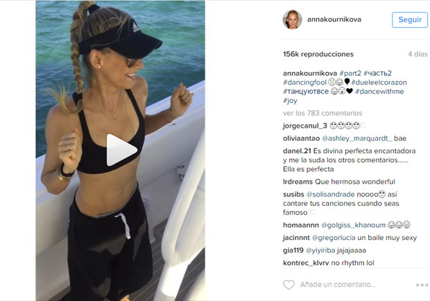 baile kournikova