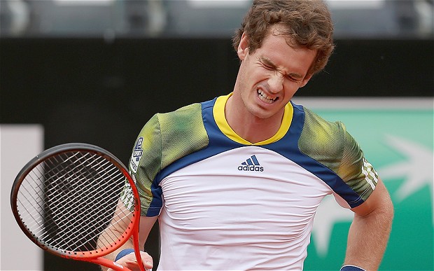 Andy Murray volvió a lesionarse y no podrá comenzar el 2020 como quería: jugando al tenis / www.telegraph.co.uk