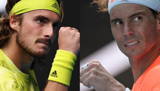 Stefanos Tsitsipas remontó un increíble partido ante Rafael Nadal / www.mundodeportivo.com