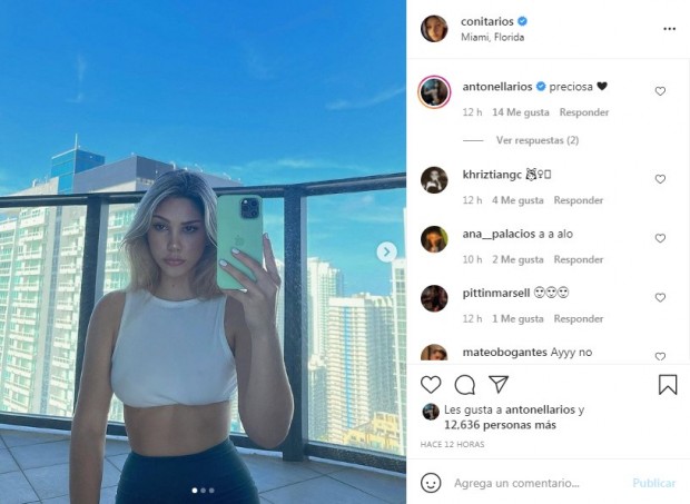 Constanza Ríos sorprendió al publicar algunas imágenes desde Miami / www.instagram.com/conitarios