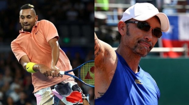 "Chino" Ríos jugará una exhibición con Nick Kyrgios / www.tenischile2012.com