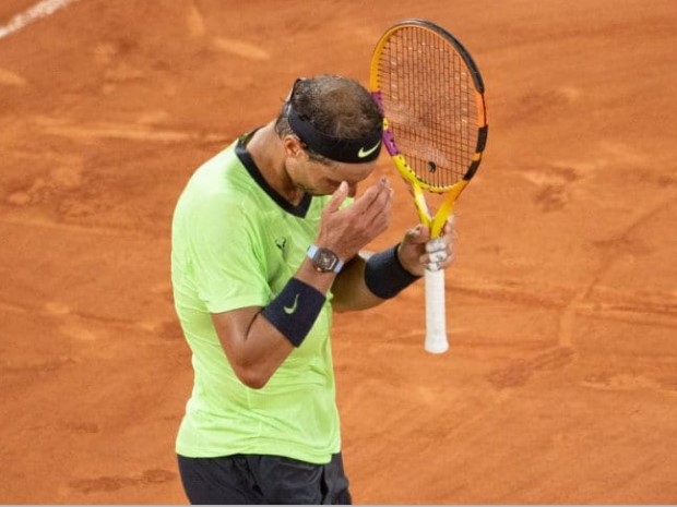 Rafael Nadal sufre un problema que hasta podría dejarlo sin correr / www.tycsports.com