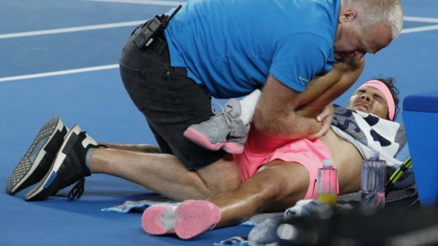 Rafael Nadal convive con el dolor casi desde los inicios de su carrera / as.com