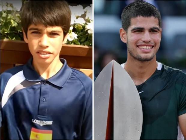 Carlos Alcaraz respondió a sus 12 años sobre su jugador preferido, y lo que dijo sorprendió a todos / es-us.deportes.yahoo.com