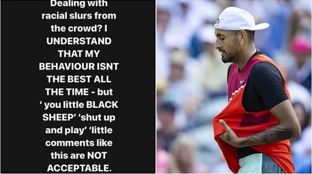 Nick Kyrgios denunció que recibió ataques racistas por parte del público de Stuttgart / www.marca.com