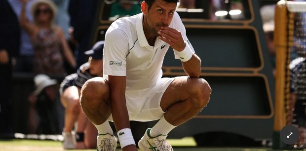 Novak Djokovic: a una semana del comienzo del US Open, aun no le responden si podrá jugar o no / www.clarin.com