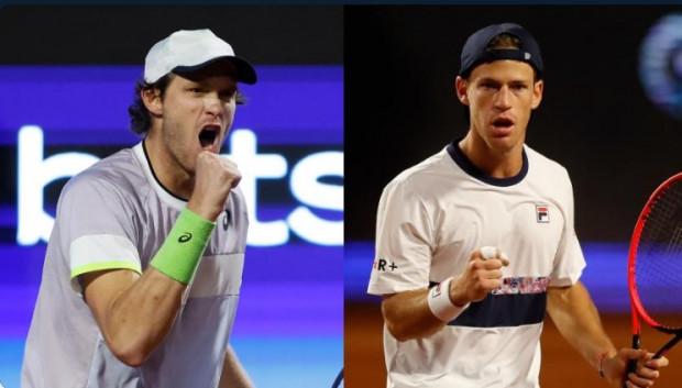 Diego Schwartzman cayó frente a Nicolás Jarry, y luego hizo una dura denuncia hacia el público chileno / www.deportes13.cl