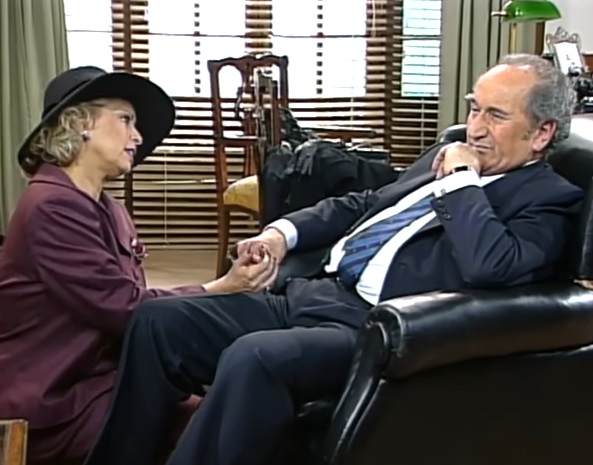 “Estúpido Cupido” de TVN (1995): Fue “Octavio Dublé”, alcalde del pueblo de San Andrés, un hombre influenciado por su distinguida y caprichosa mujer Luz Arlegui (Yael Unger).