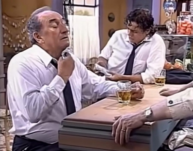 “Sucupira” de TVN (1996): Interpretó a “Ambrosio Campos”, un sabio líder de los pescadores.