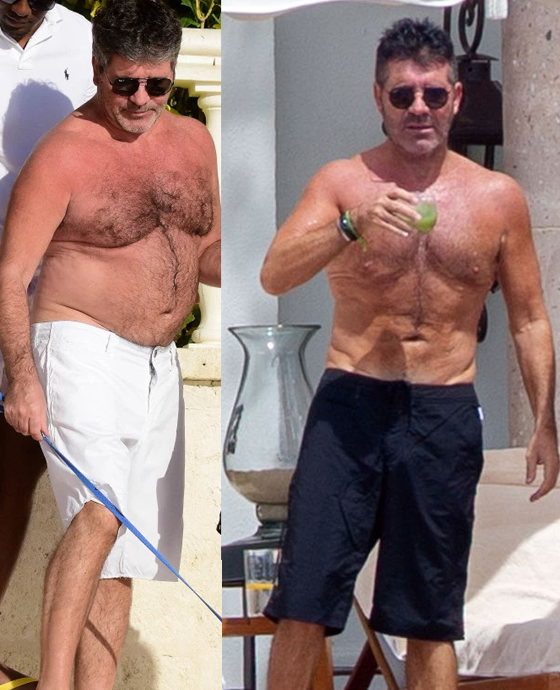 Foto del año pasado vs. ahora.