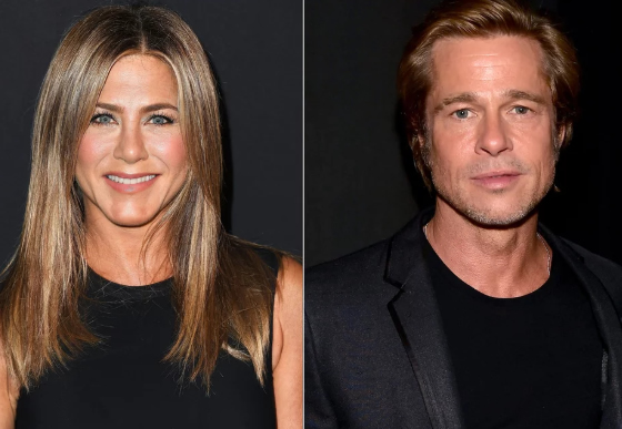 Brad-Pitt-y-Jennifer-Aniston-juntos-celebracion-Navidad-2