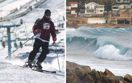 En 3 horas de la nieve al mar, gran experiencia en Chile