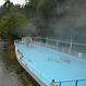Las aguas termales en invierno, un panorama imperdible