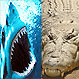 Cocodrilo vs Tiburón, ¿quién gana?: Imágenes dan cuenta de épica batalla