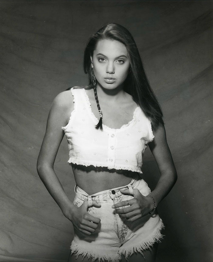 fotos angelina jolie 15 anos harry langdon