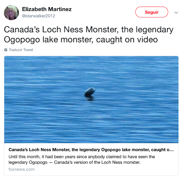 ogopogo foto