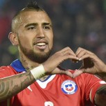 Arturo Vidal y sus zapatos de la suerte: entró a la cancha con un tierno mensaje en sus pies