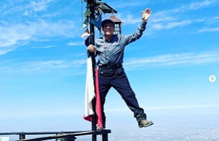 Bisabuelo montañista celebrará sus 82 años escalando cerro Pintor