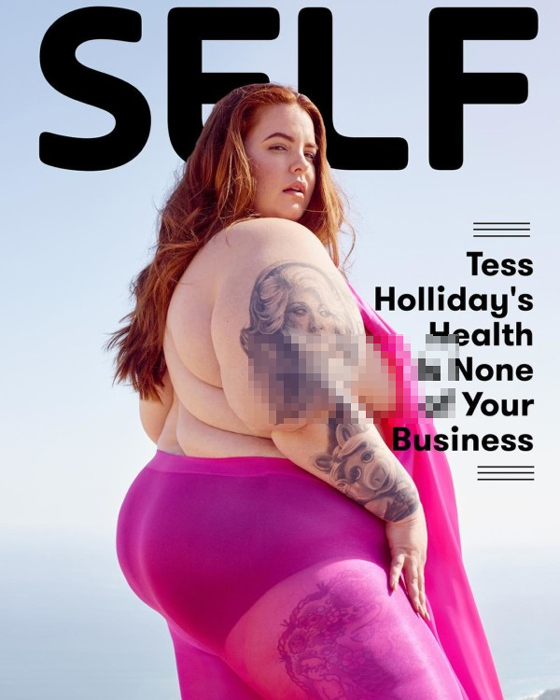 Modelo XL Tess Holiday protagoniza portada de Self Magazine: “Estoy gorda,  pero soy mucho más que eso” - Guioteca