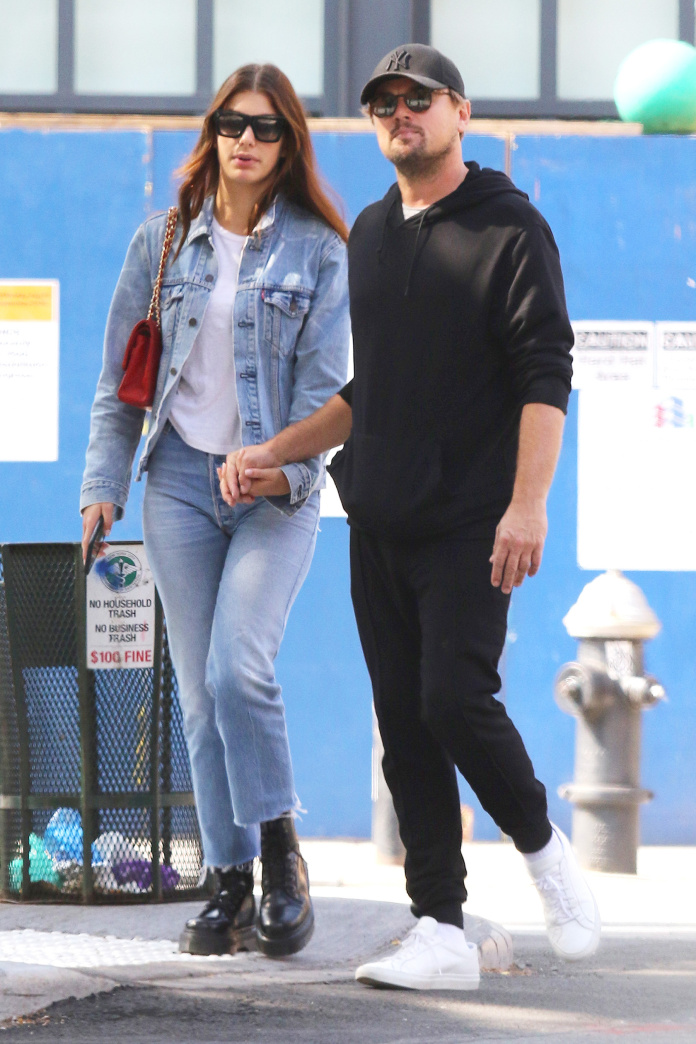 Leonardo Dicaprio and Camila Morrone seen hand-in-hand during romantic stroll in NYC