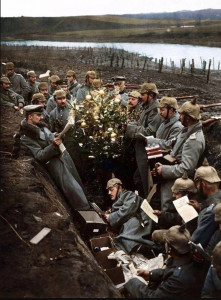 Navidad en las trincheras durante la Primera Guerra Mundial