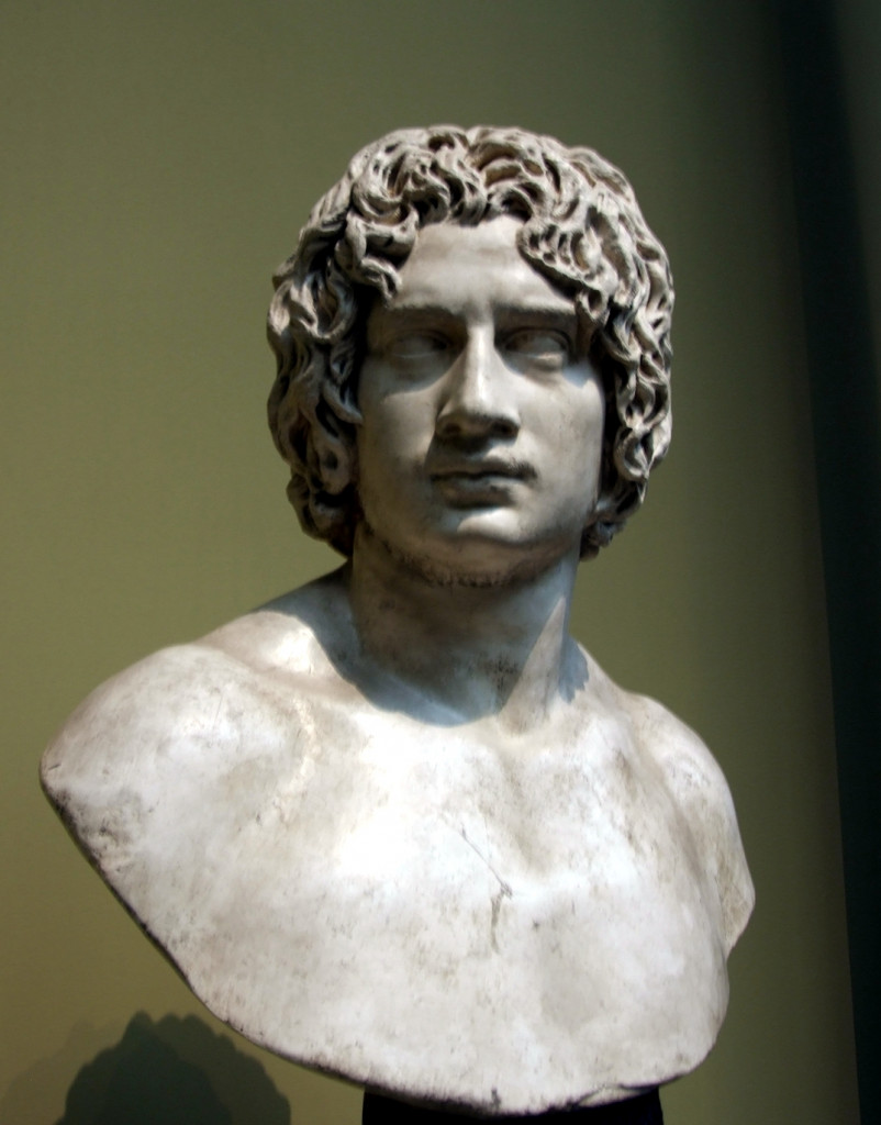 Busto de Arminio, el héroe germano que traicionó a Roma.