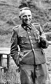 Rudolf Höss, mejor conocido como "el animal de Auschwitz".