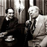 El anecdótico encuentro entre el ciego Jorge Luis Borges y el “mudo” Italo Calvino