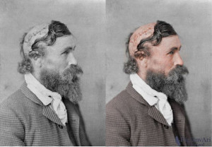 Robert McGee en 1890 (fotografía tomada por E. E. Henry en Kansas).